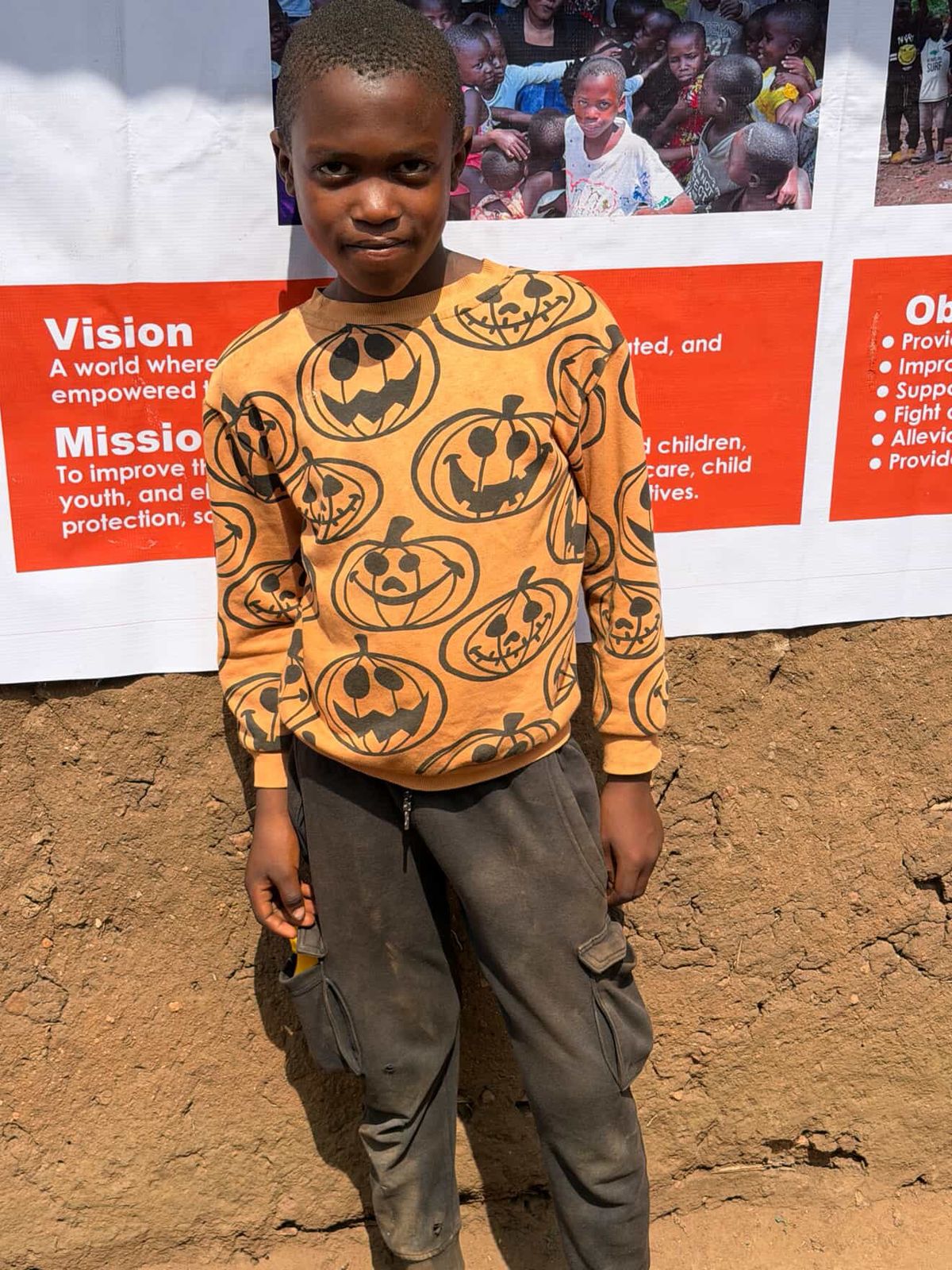 Child waiting for sponsor